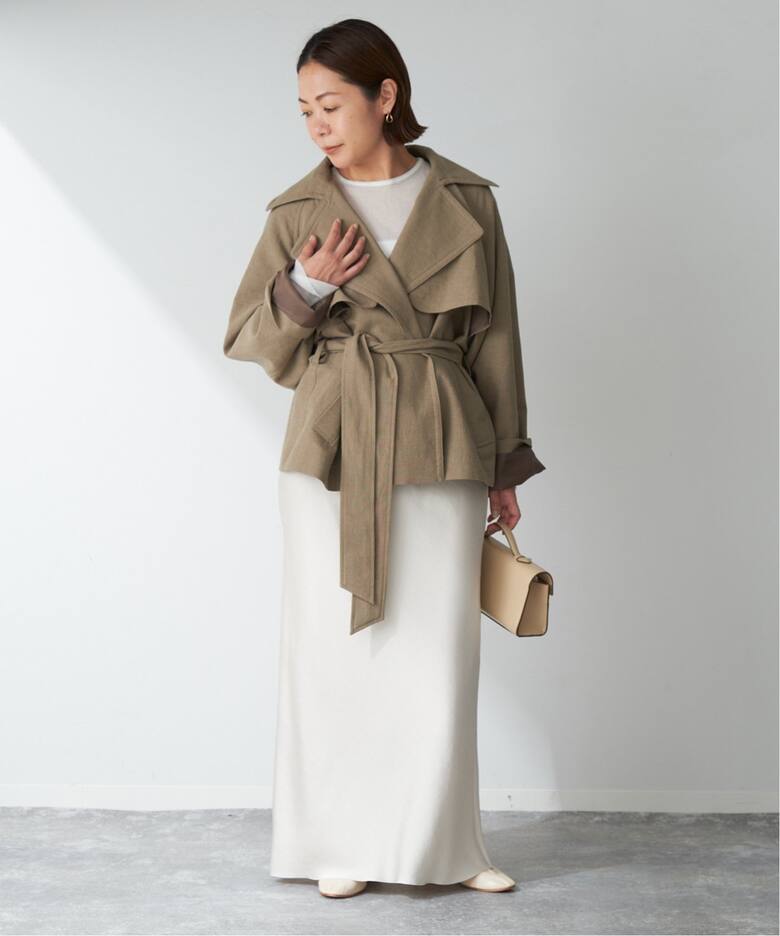 plage WOOL LINEN ブルゾン38