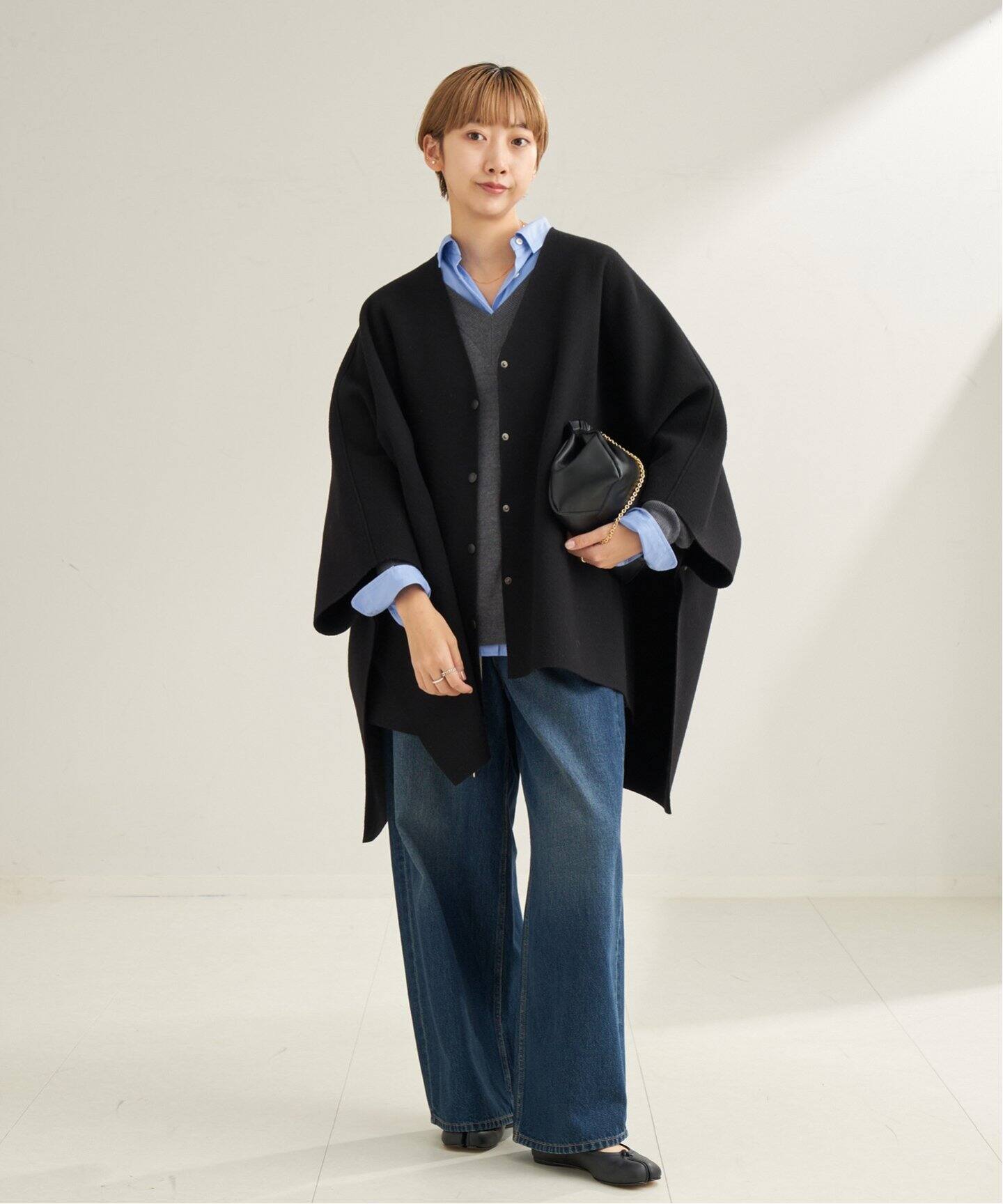 TRADITIONAL WEATHERWEAR 別注 JERSEY ポンチョ（ポンチョ・マント 