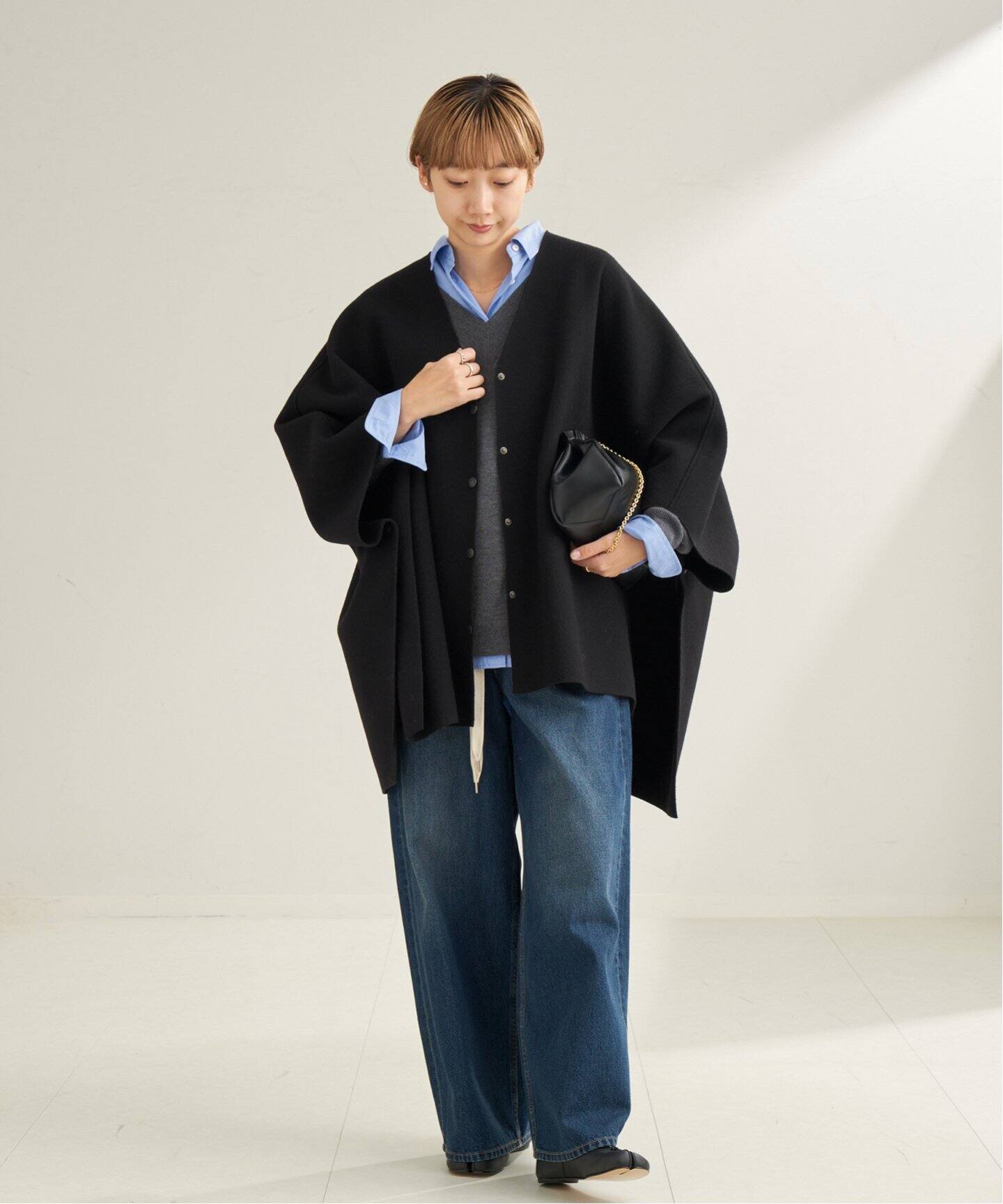 TRADITIONAL WEATHERWEAR 別注 JERSEY ポンチョ（ポンチョ・マント  