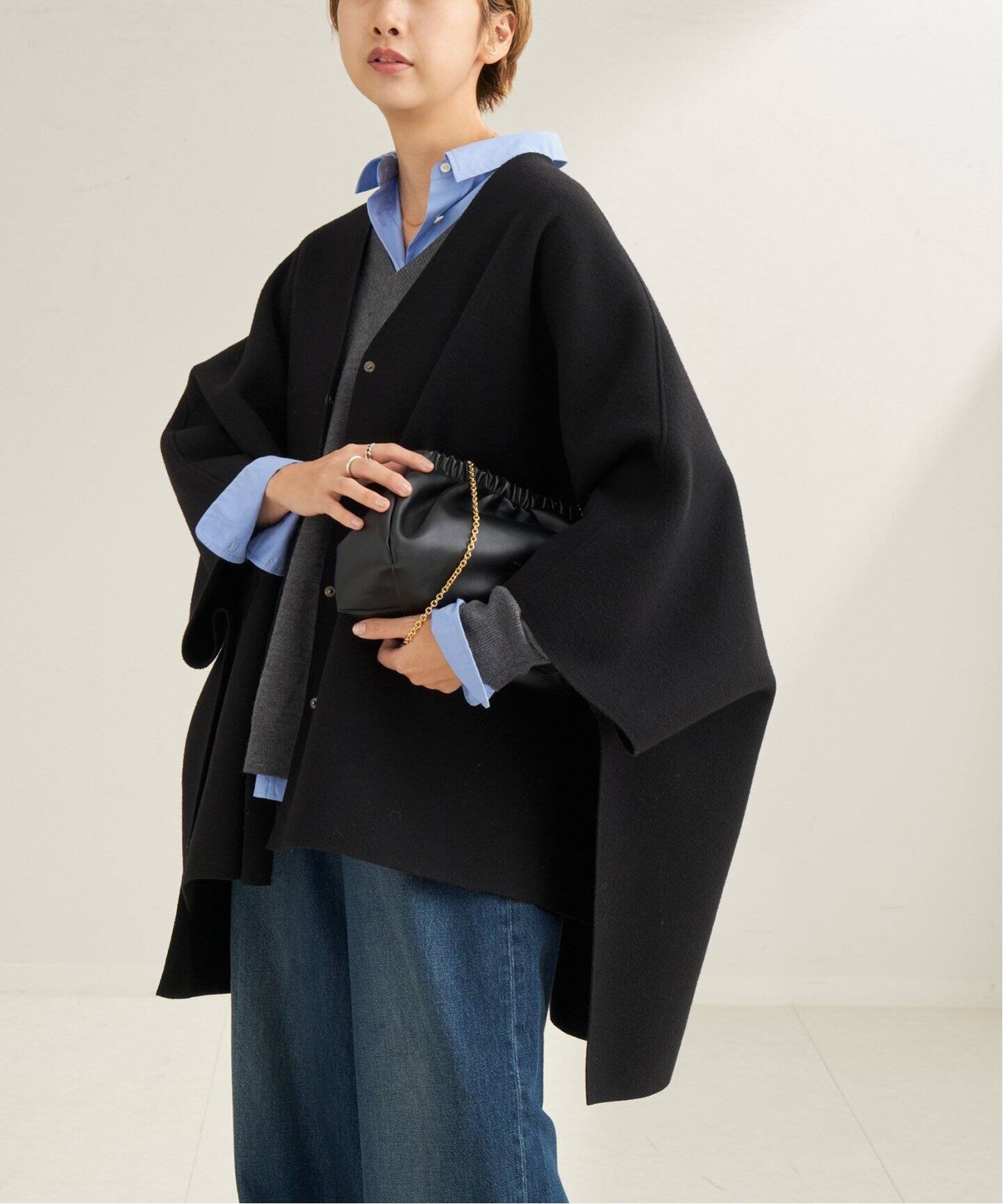 TRADITIONAL WEATHERWEAR 別注 JERSEY ポンチョ（ポンチョ・マント  