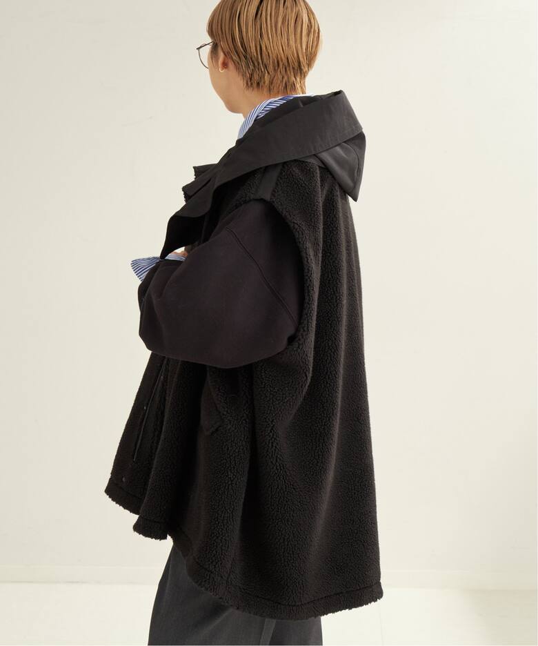 追加》VACHEMENT/ヴァシュモン MODS BOA ベストジャケット（ボア  