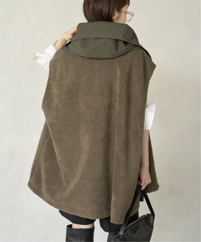 追加》VACHEMENT/ヴァシュモン MODS BOA ベストジャケット（ボア  