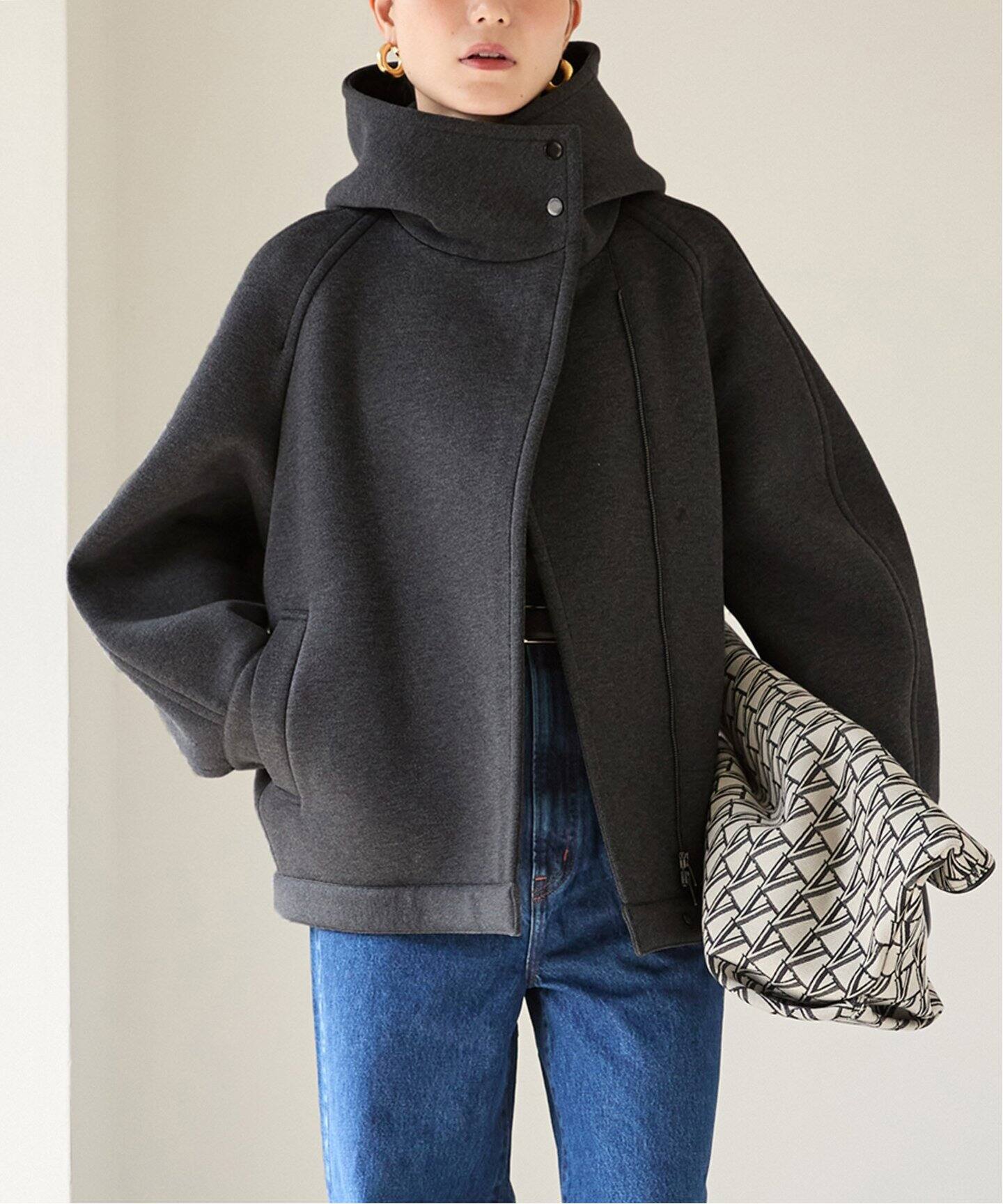 ボンディングZIPブルゾン（その他ブルゾン／アウター）｜VERMEIL par  