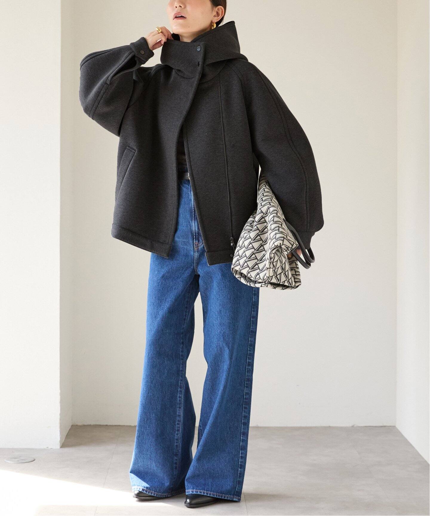 ボンディングZIPブルゾン（その他ブルゾン／アウター）｜VERMEIL par  