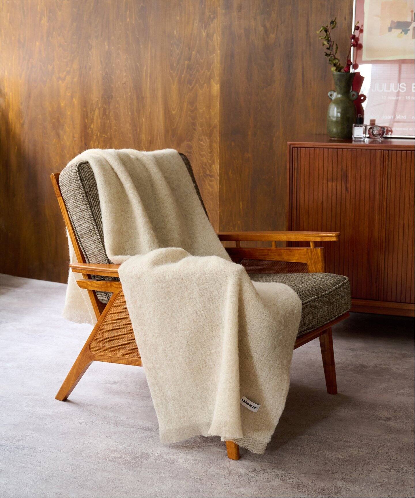 LAGOMORO/ラゴモーロ】 BLANKET 65X200 ブランケット（ブランケット