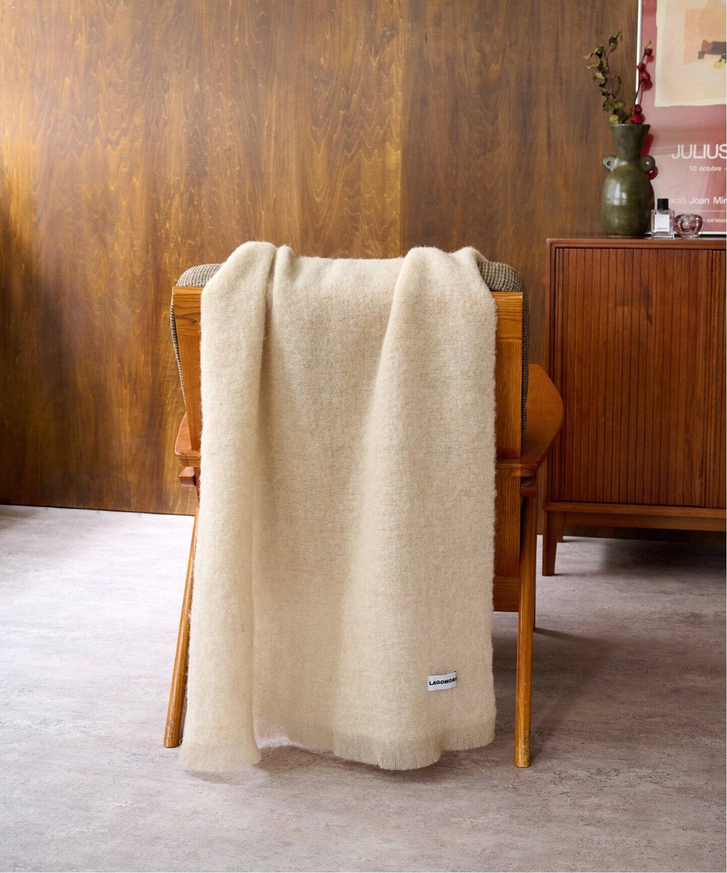 LAGOMORO/ラゴモーロ】 BLANKET 65X200 ブランケット（ブランケット