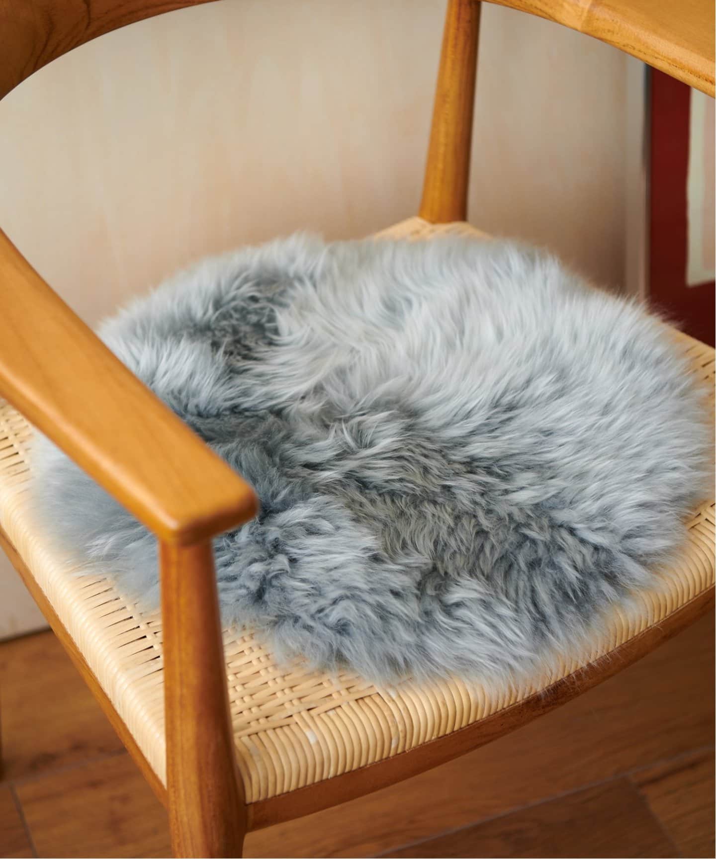 SHEEPSKIN SEAT PAD シープスキン シートパッド 35×35cm（ラグ