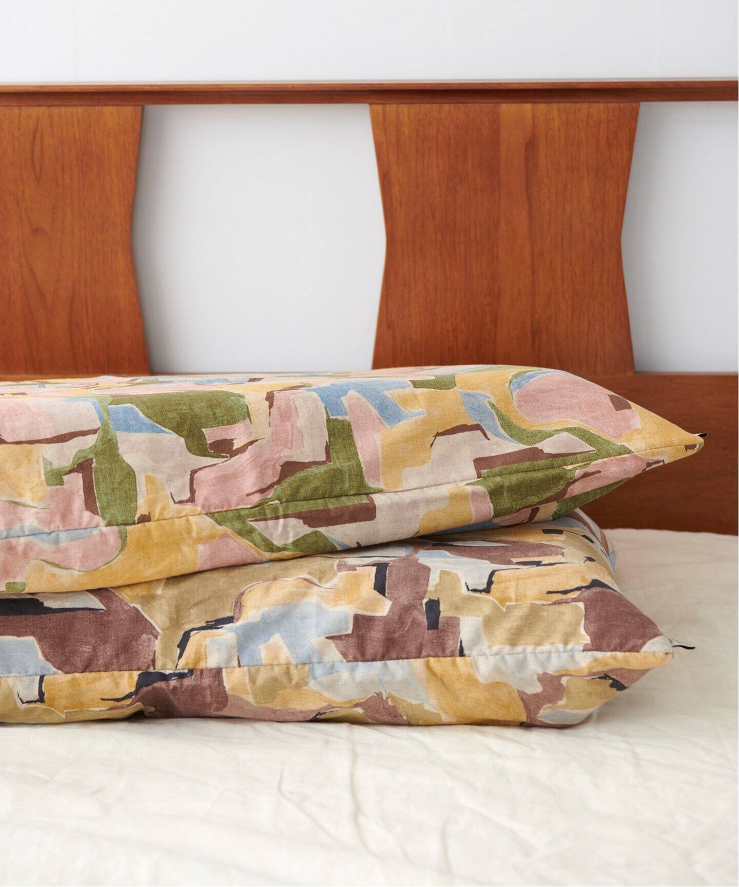 ブレインスリープ× JSF】PILLOW ABSTRACT ピロー カバー（インテリア 