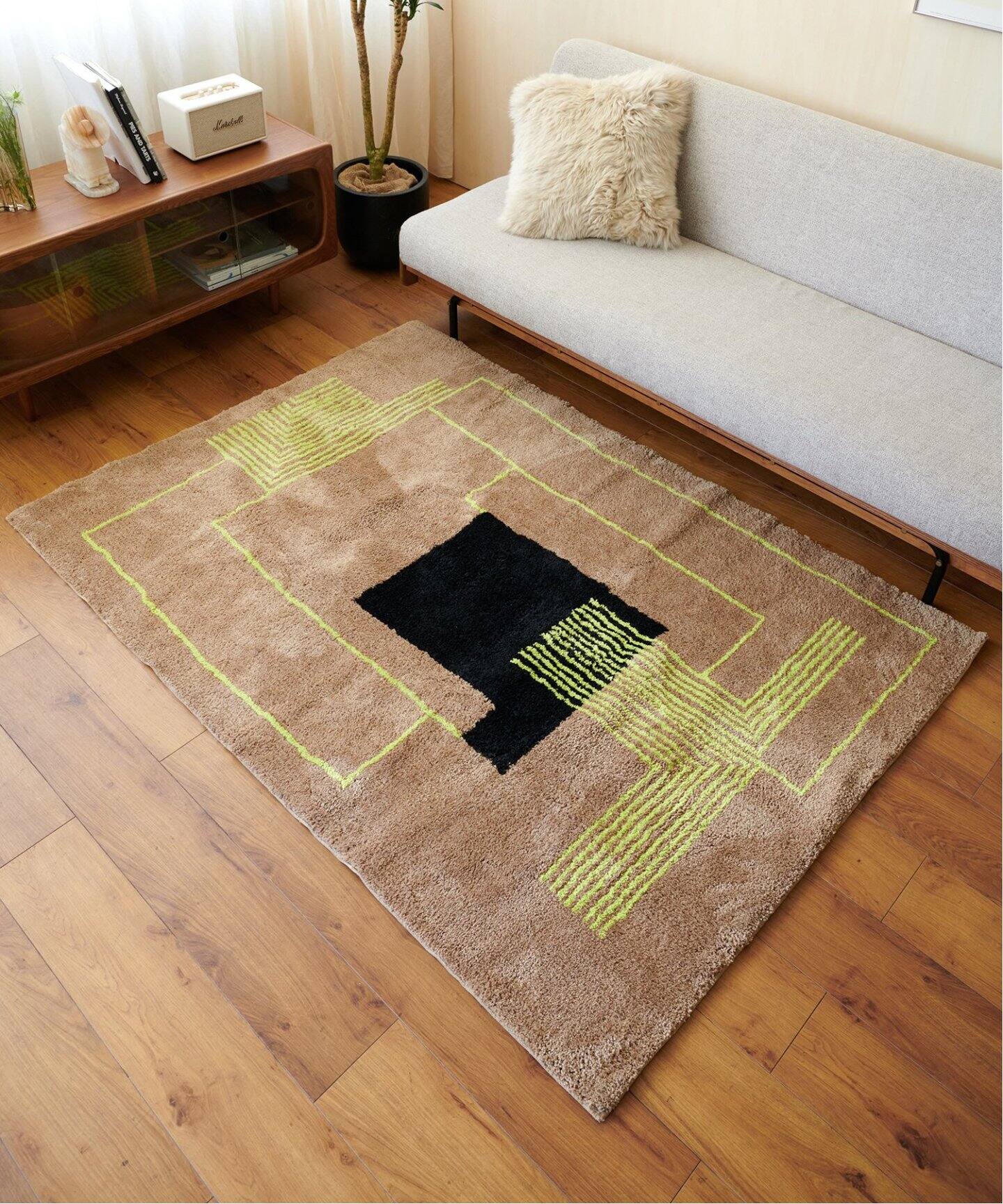 予約》BROCK RUG 120×160 ブロックラグ（ラグ・マット）｜JOURNAL 