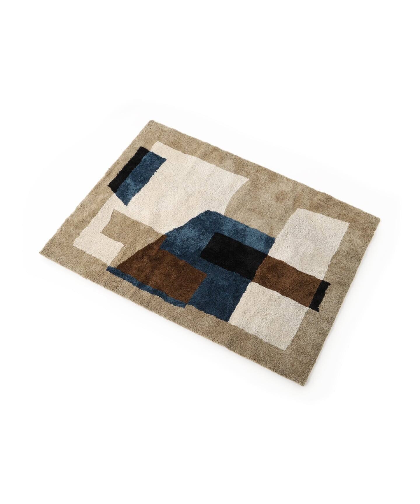GEOMETRIC RUG 120×160 ジオメトリックラグ（ラグ・マット）｜JOURNAL 