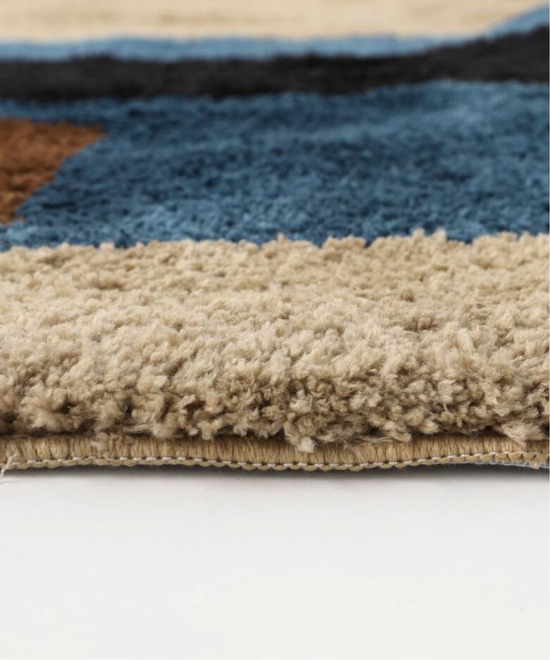 GEOMETRIC RUG 120×160 ジオメトリックラグ（ラグ・マット）｜JOURNAL 