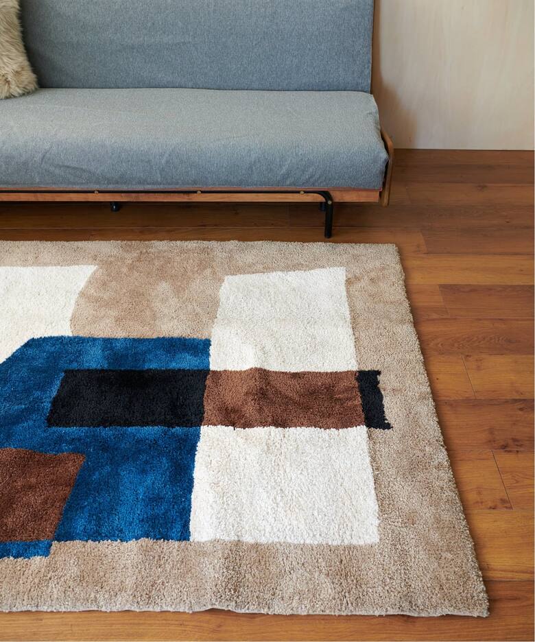 GEOMETRIC RUG 140×200 ジオメトリックラグ（ラグ・マット）｜JOURNAL 