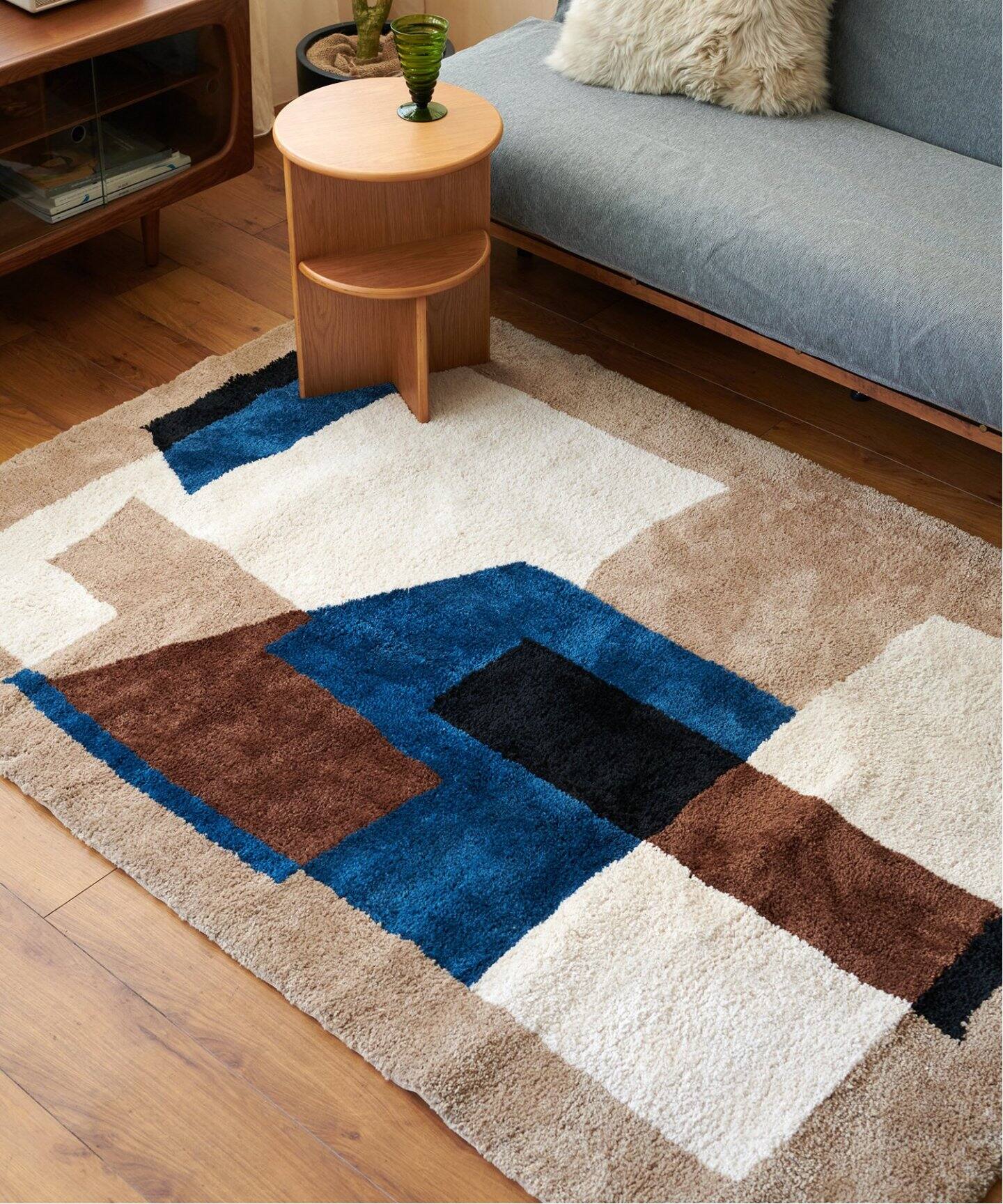 GEOMETRIC RUG 200×250 ジオメトリックラグ（ラグ・マット）｜JOURNAL 