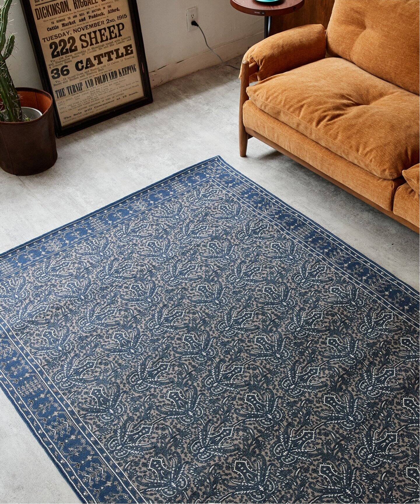 PAISLEY RUG 120X160 ペイズリーラグ（ラグ・マット）｜JOURNAL 