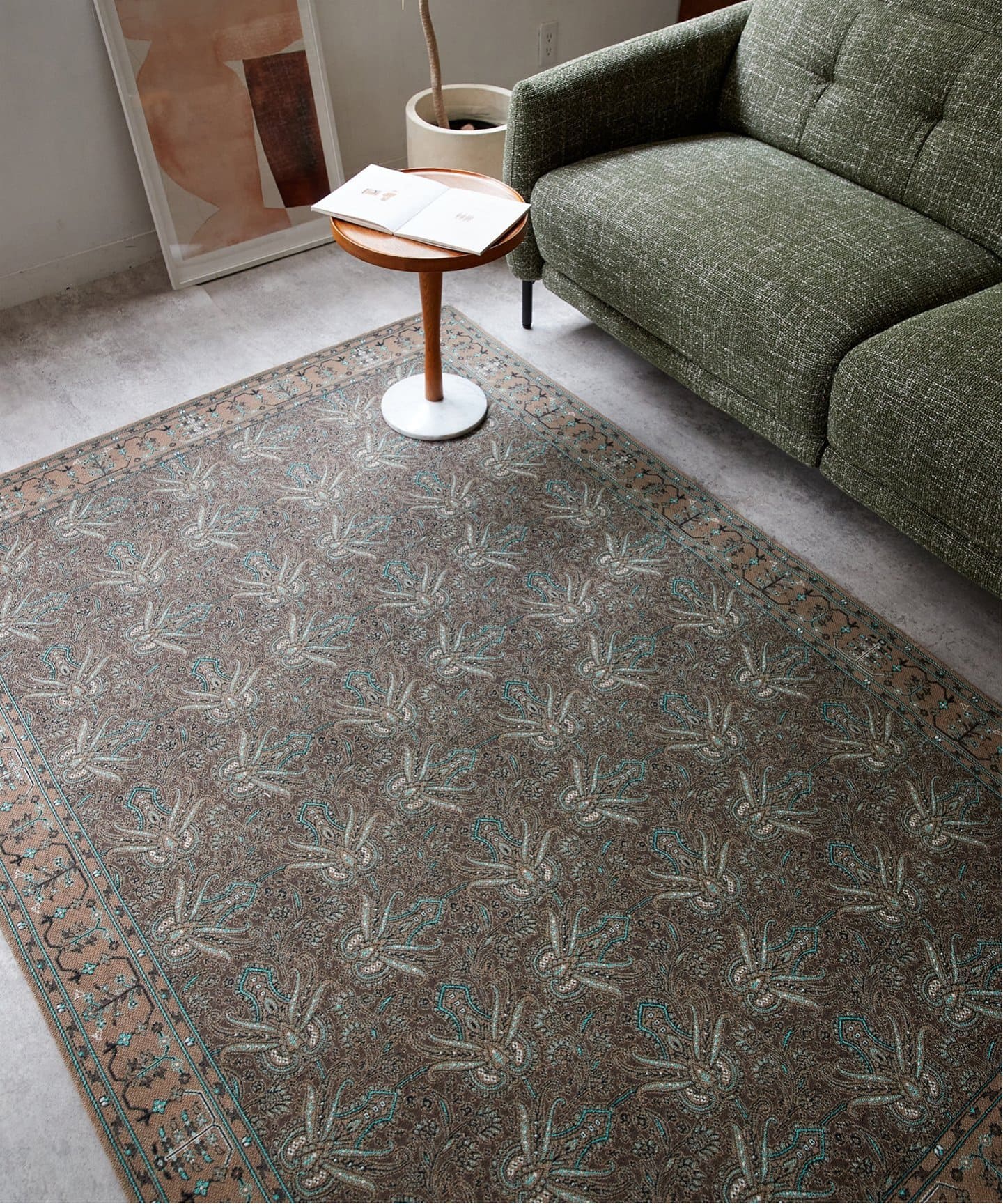 予約》PAISLEY RUG 140X200 ペイズリーラグ（ラグ・マット