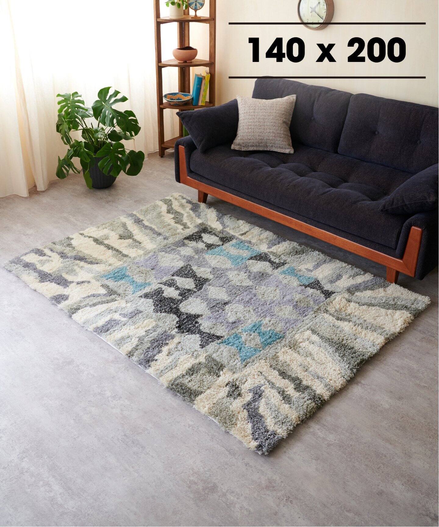 CLAREMONT RUG 140×200 クレアモント ラグ マット（ラグ・マット 