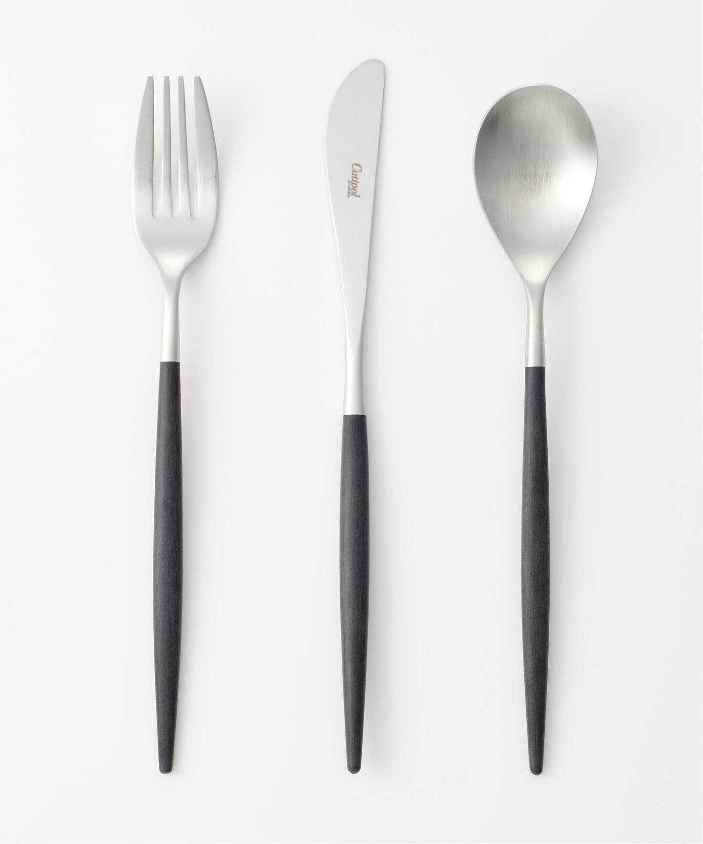 Cutipol/クチポール】MIO DINNER FORK BK*SV ディナーフォーク（食器