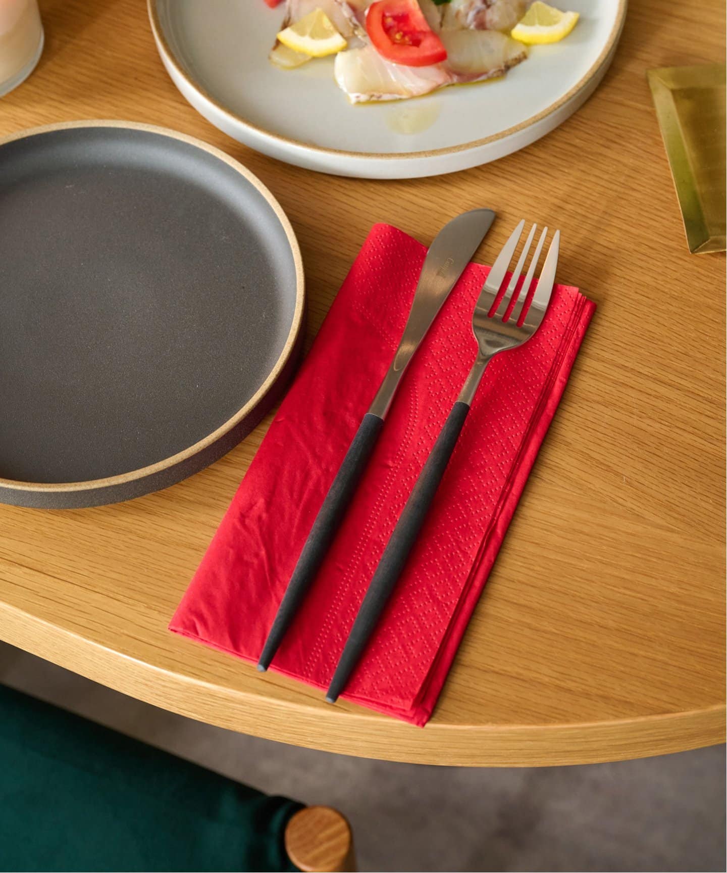 Cutipol/クチポール】MIO DINNER FORK BK*SV ディナーフォーク（食器
