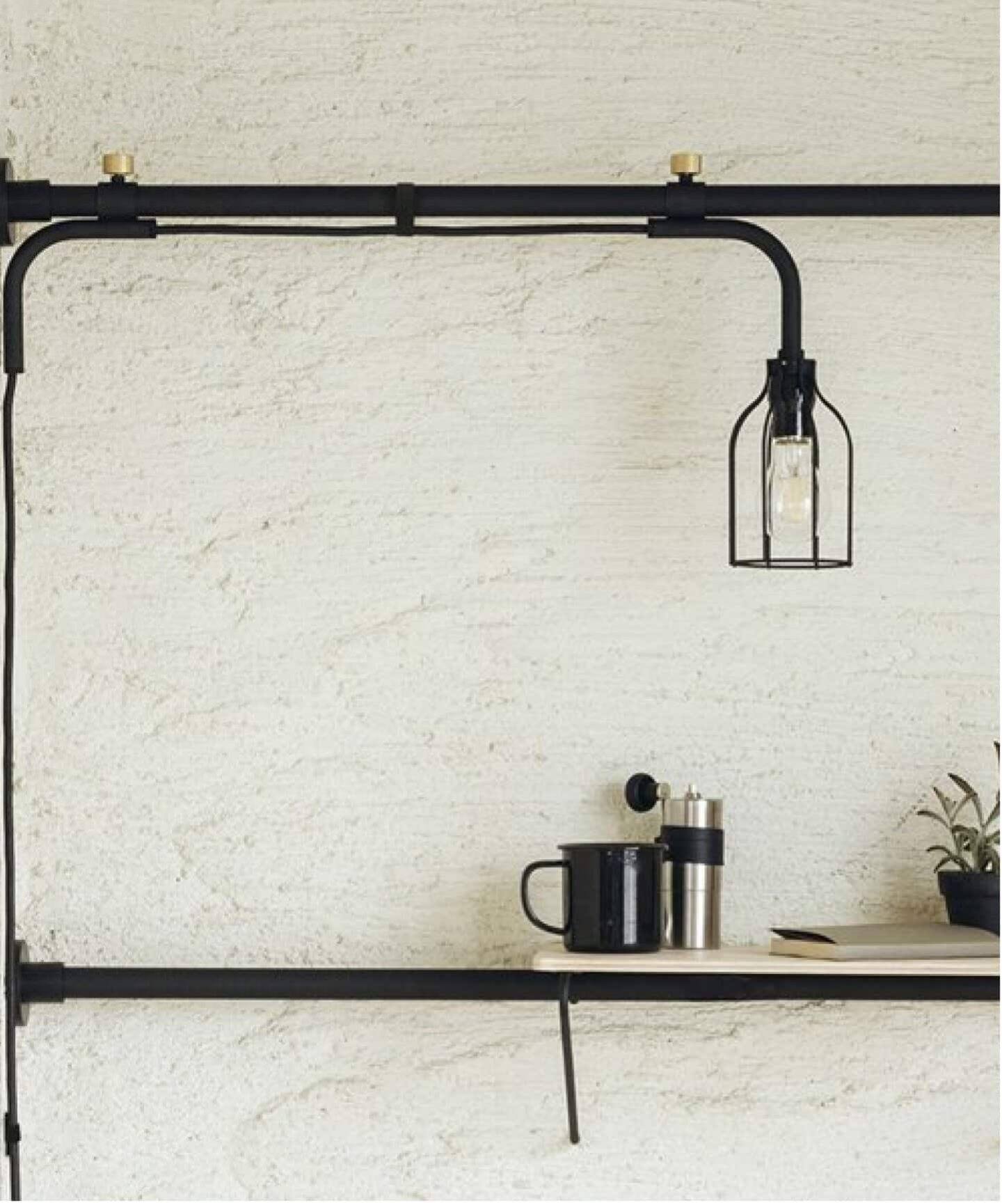 DRAWALINE/ドローアライン】 001 Tension Rod A + 007 Lamp A