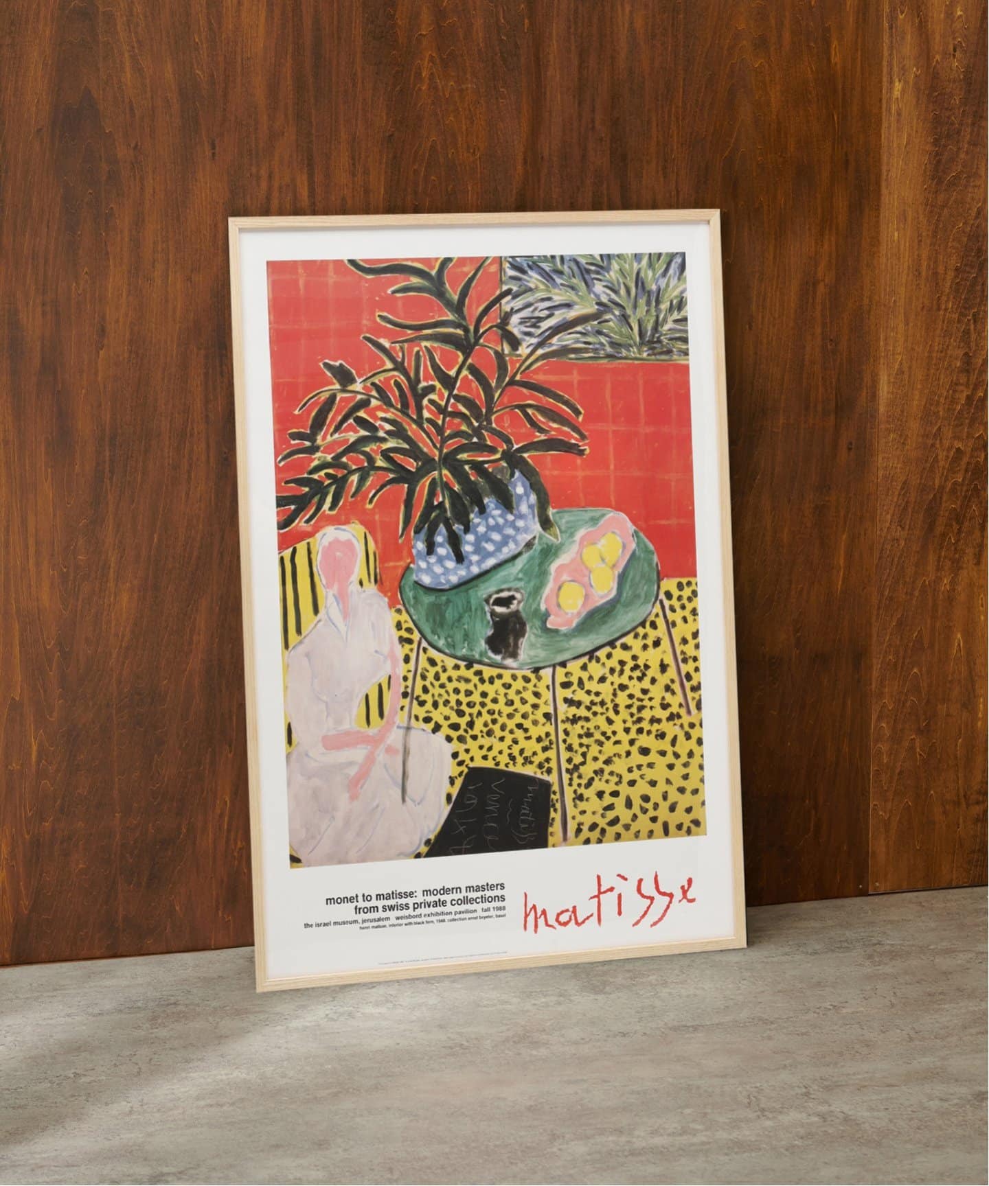 POSTER HENRI MATISSE 45 アートフレーム