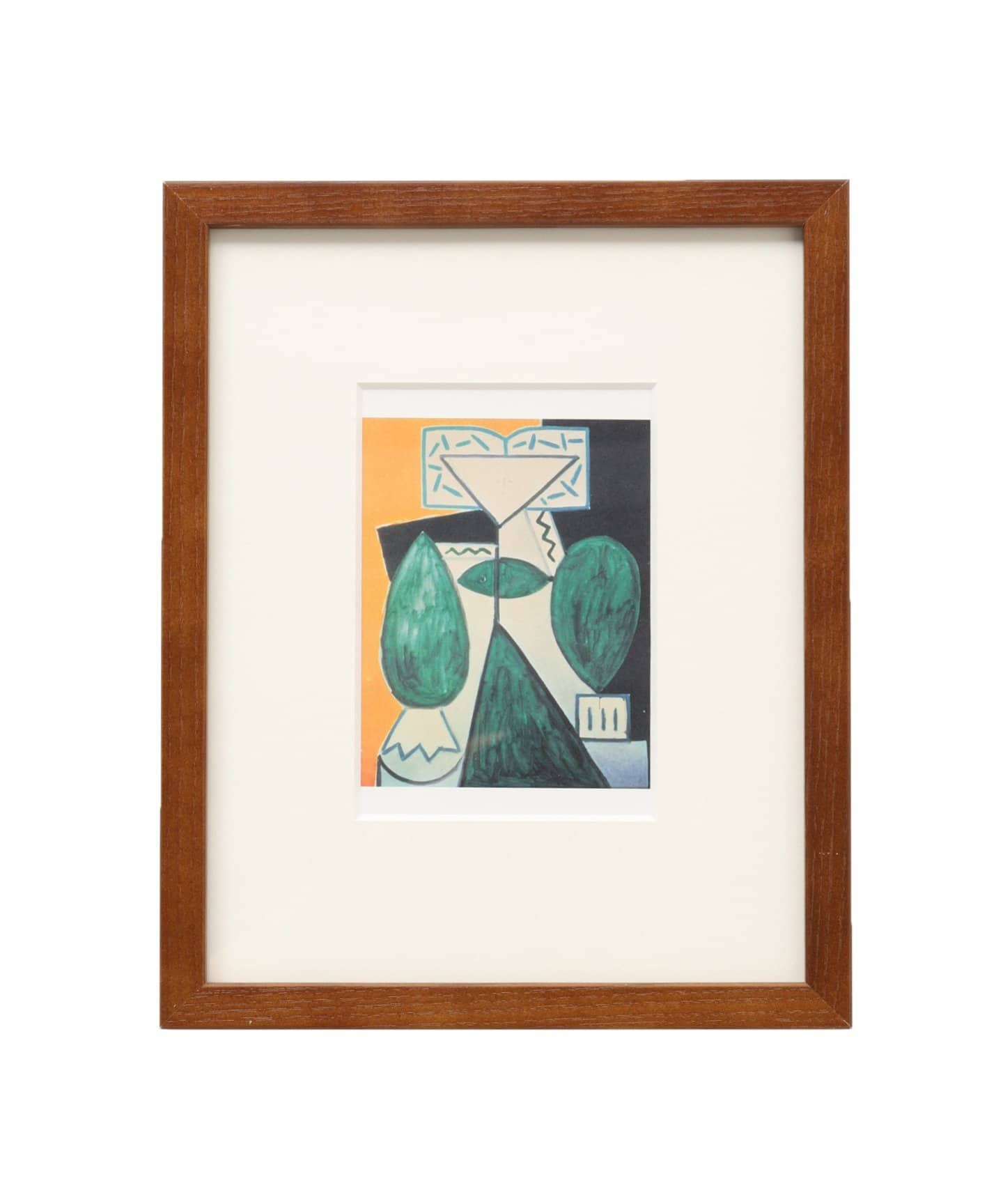 クレヨン画 フレーム付き CARD FRAME PICASSO 63 アートフレーム(フォトフレーム