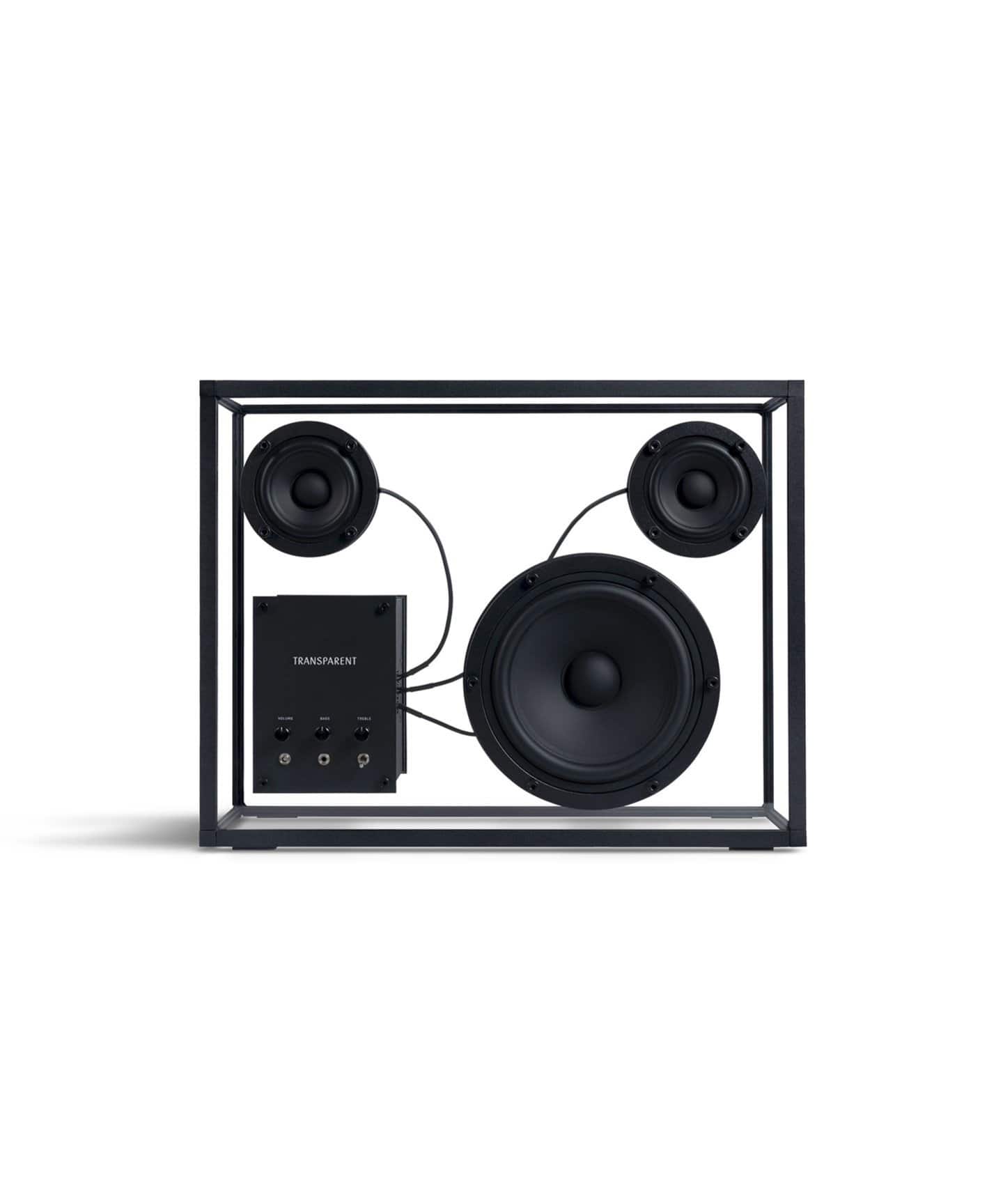 ☆【TRANSPARENT/トランスペアレント】TRANSPARENT SPEAKER BK
