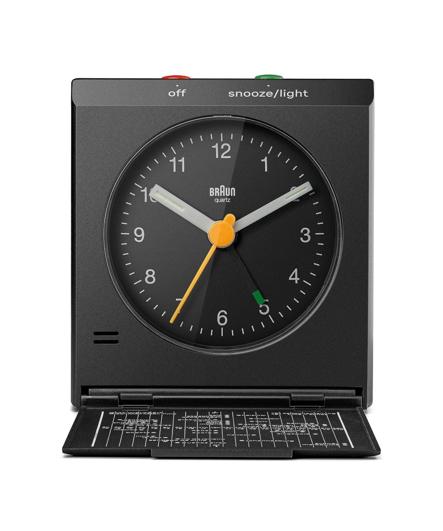 ☆【BRAUN/ブラウン】 ALARM CLOCK BC05B 置時計（家電