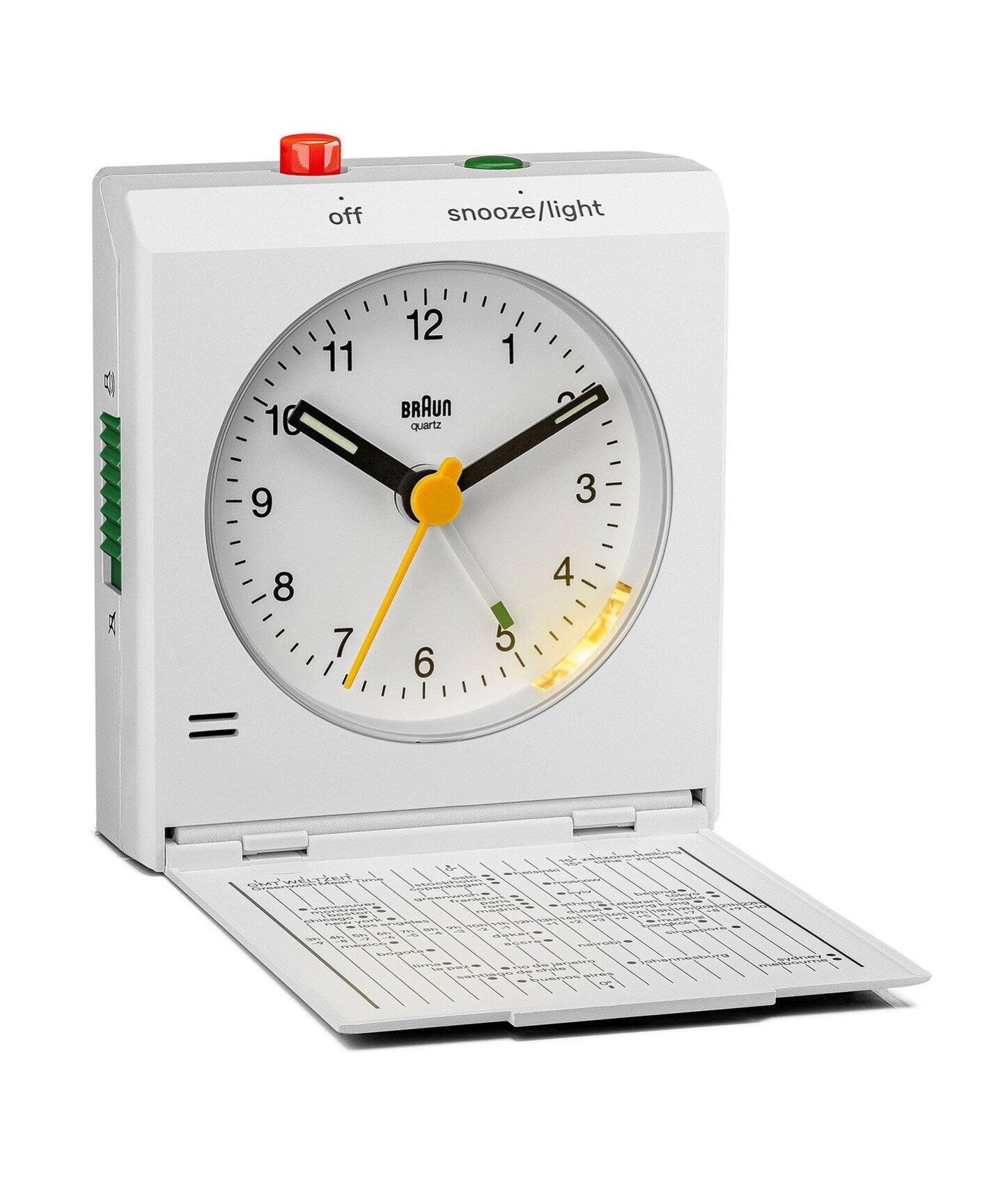 ☆【BRAUN/ブラウン】 ALARM CLOCK BC05W 置時計（置き時計・掛け時計