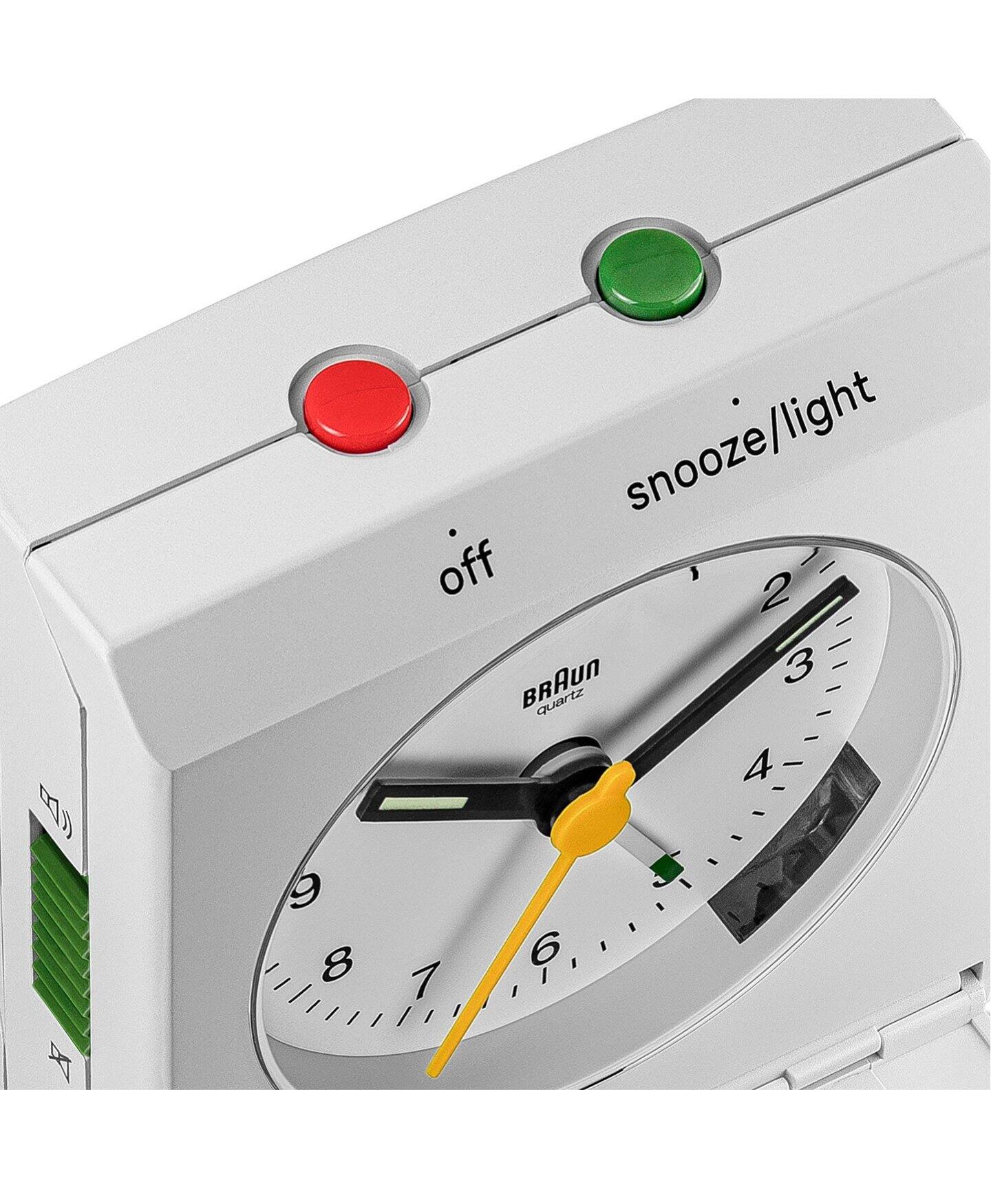 ☆【BRAUN/ブラウン】 ALARM CLOCK BC05W 置時計（置き時計・掛け時計
