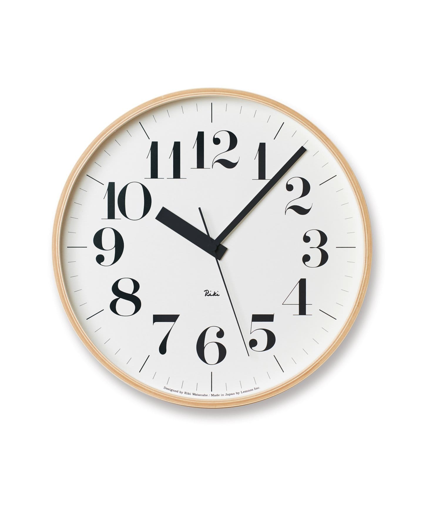 Lemnos \"North clock\" モダン 掛時計 ポップ ミニマム Lemnos North clock モダン 掛時計 ポップ ミニマム