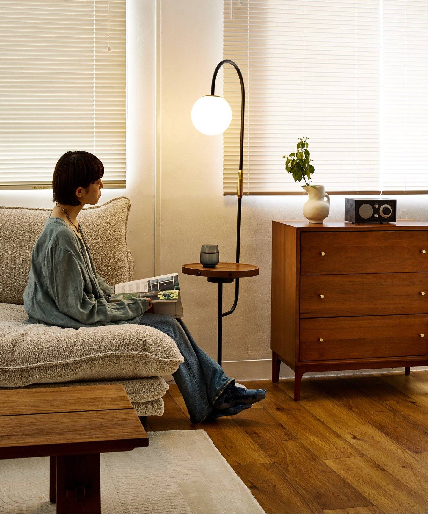 JOURNAL STANDARD EUREKA FLOOR LAMP 電球付属 EUREKA FLOOR LAMP エウレカフロアランプ 電球付属（照明）｜JOURNAL