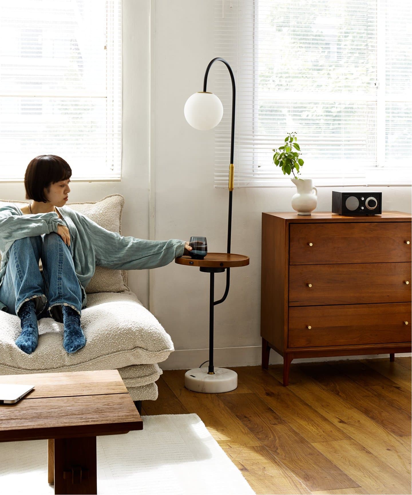 EUREKA FLOOR LAMP エウレカフロアランプ 電球付属（照明）｜JOURNAL
