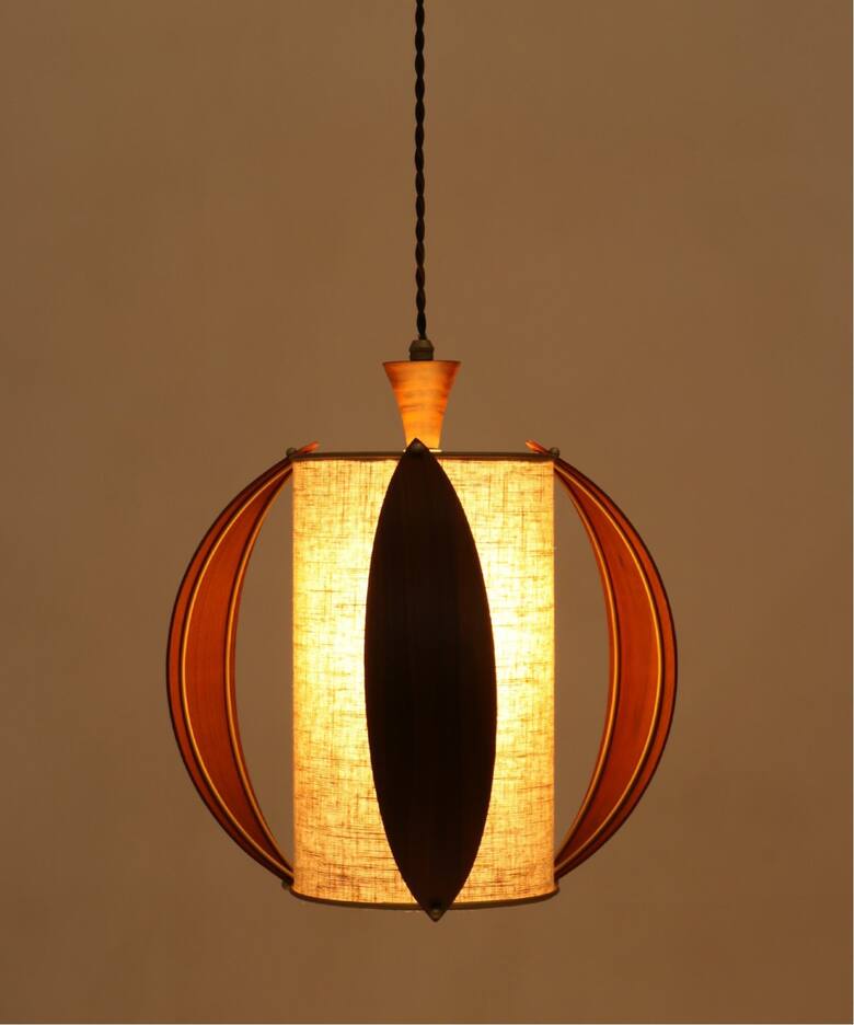 WOODEN LEAF PENDANT LAMP ウッデン リーフ ペンダント ランプ（照明 