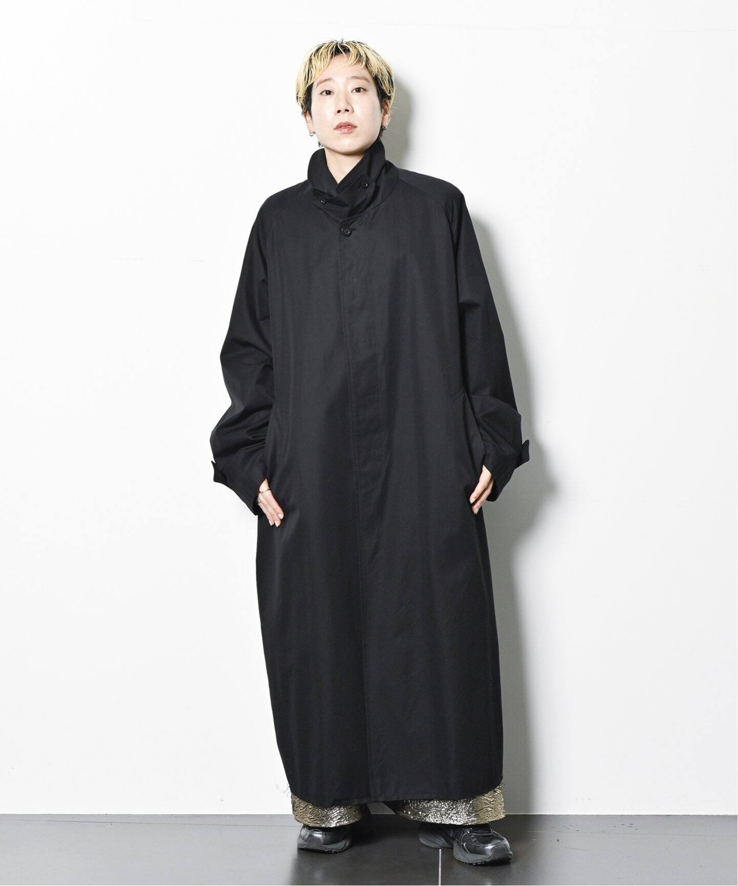 2024年購入 【超美品】AQUASCUTUM×NANGA 呼ぼ ステンカラーコート