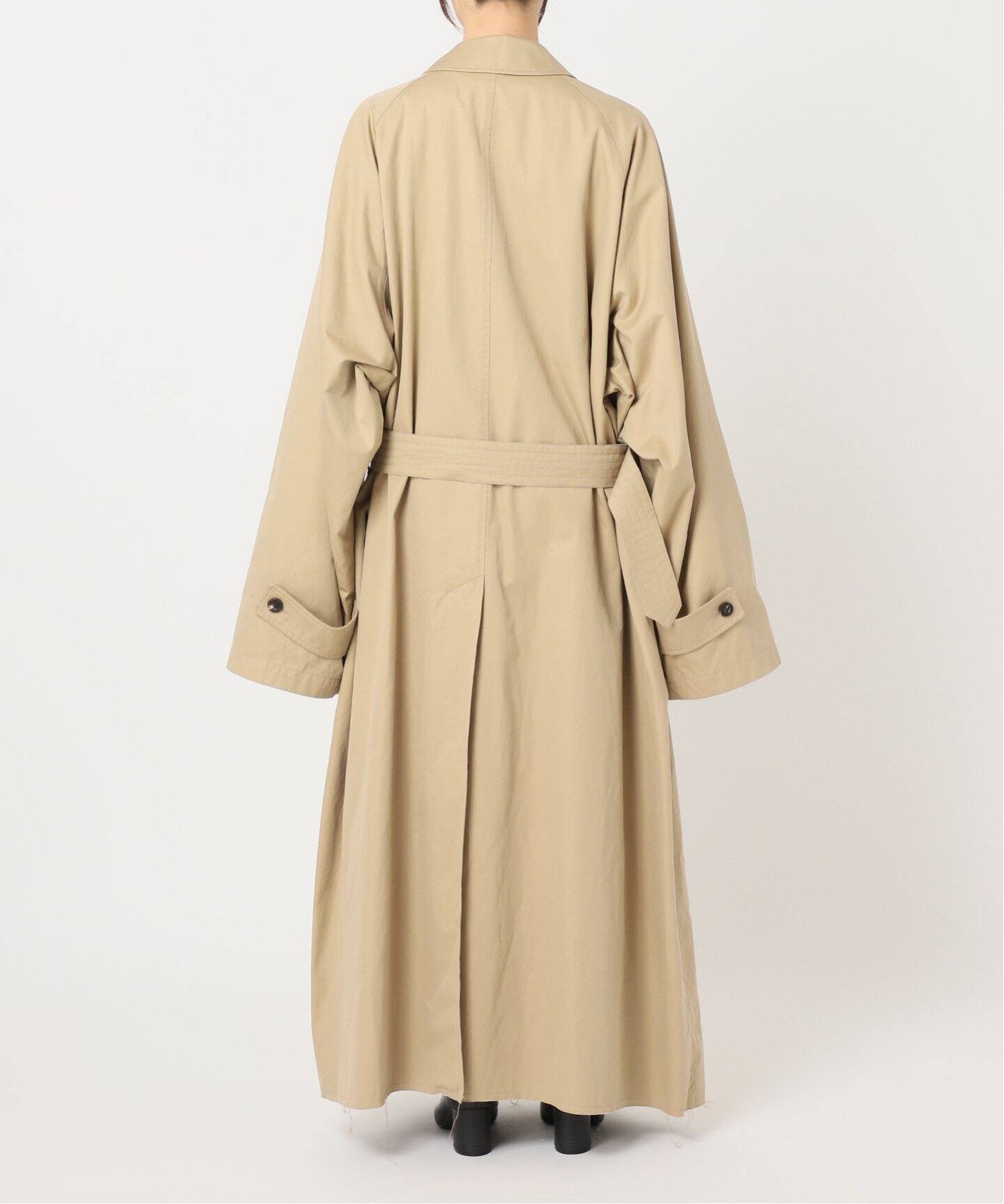 AQUASCUTUM 別注 “O” OVERSIZED コート（ステンカラーコート 
