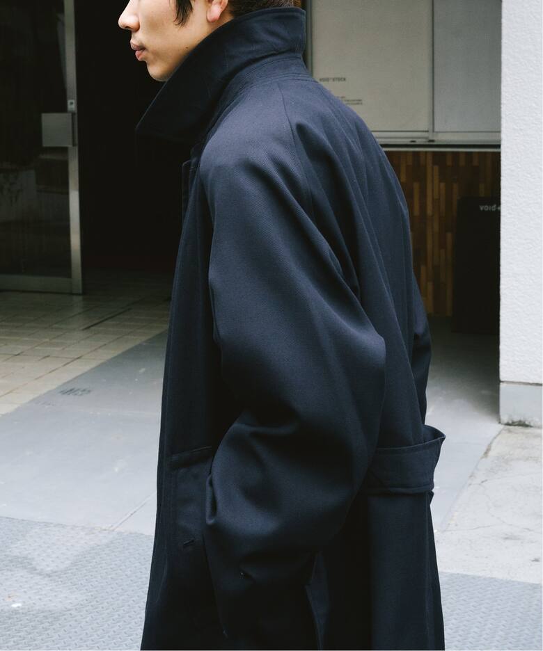 LE / エルイー】ウール バルカラー コート（その他ブルゾン／アウター  