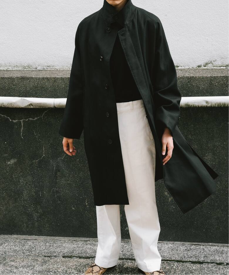 LE / エルイー】ウール バルカラー コート（その他ブルゾン／アウター  