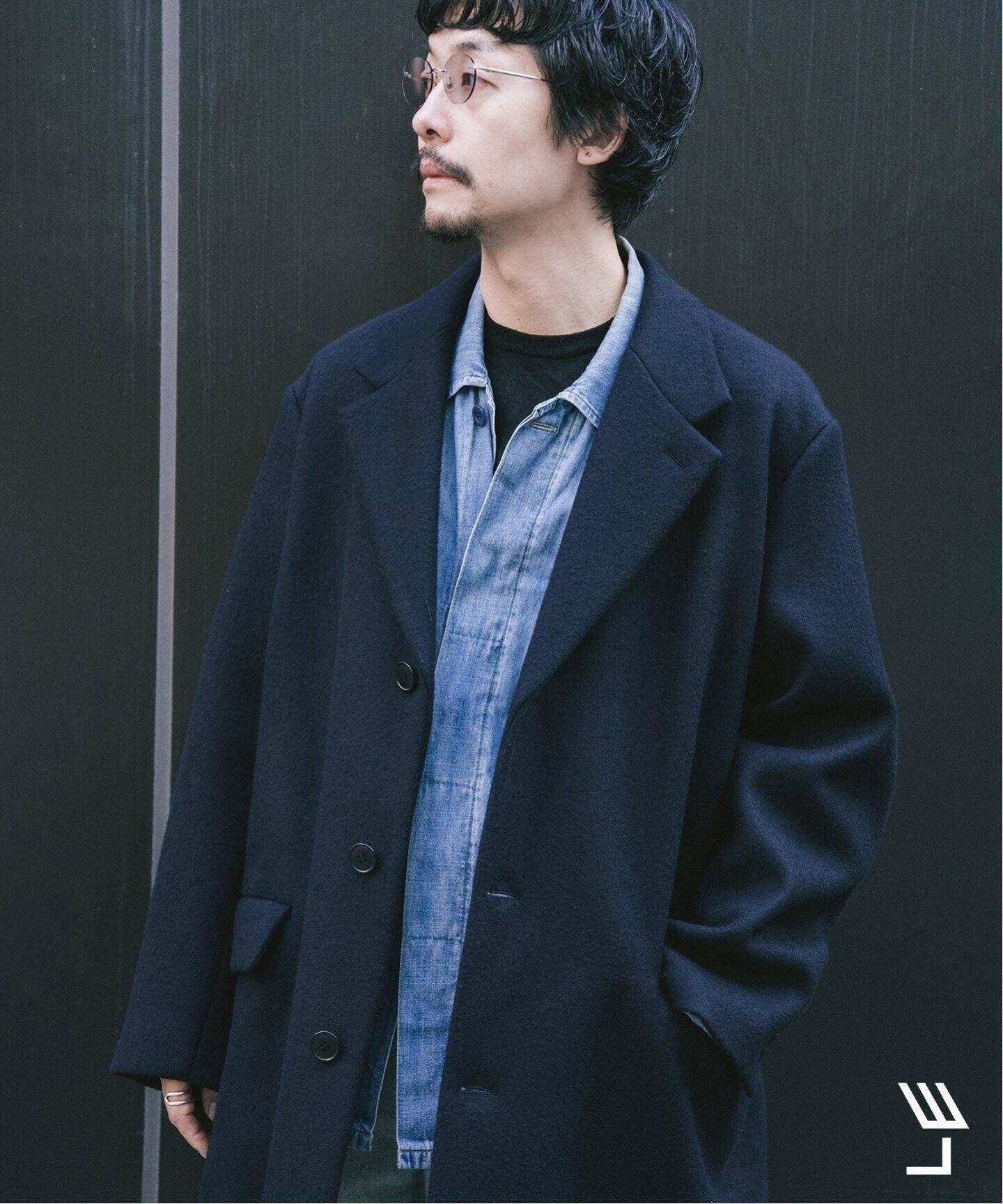 LE / エルイー】ウール チェスター コート（チェスターコート）｜L  