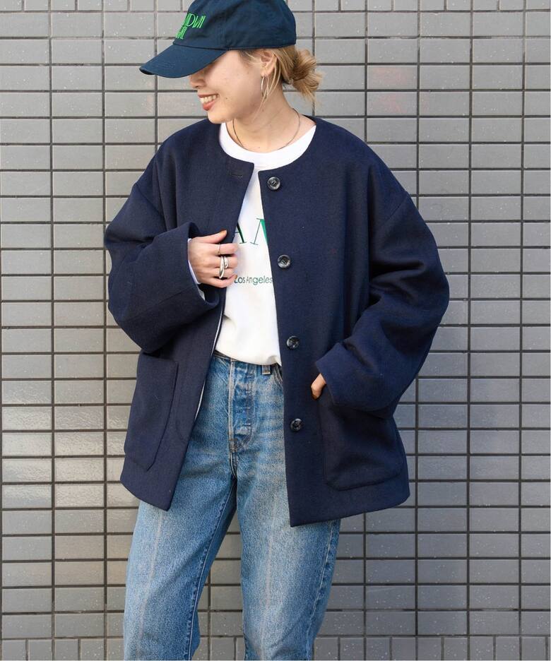 ノーカラーコクーンコート（ノーカラーコート）｜OUTDOOR PRODUCTS  