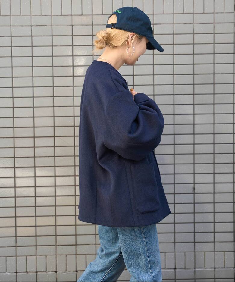 ノーカラーコクーンコート（ノーカラーコート）｜OUTDOOR PRODUCTS  