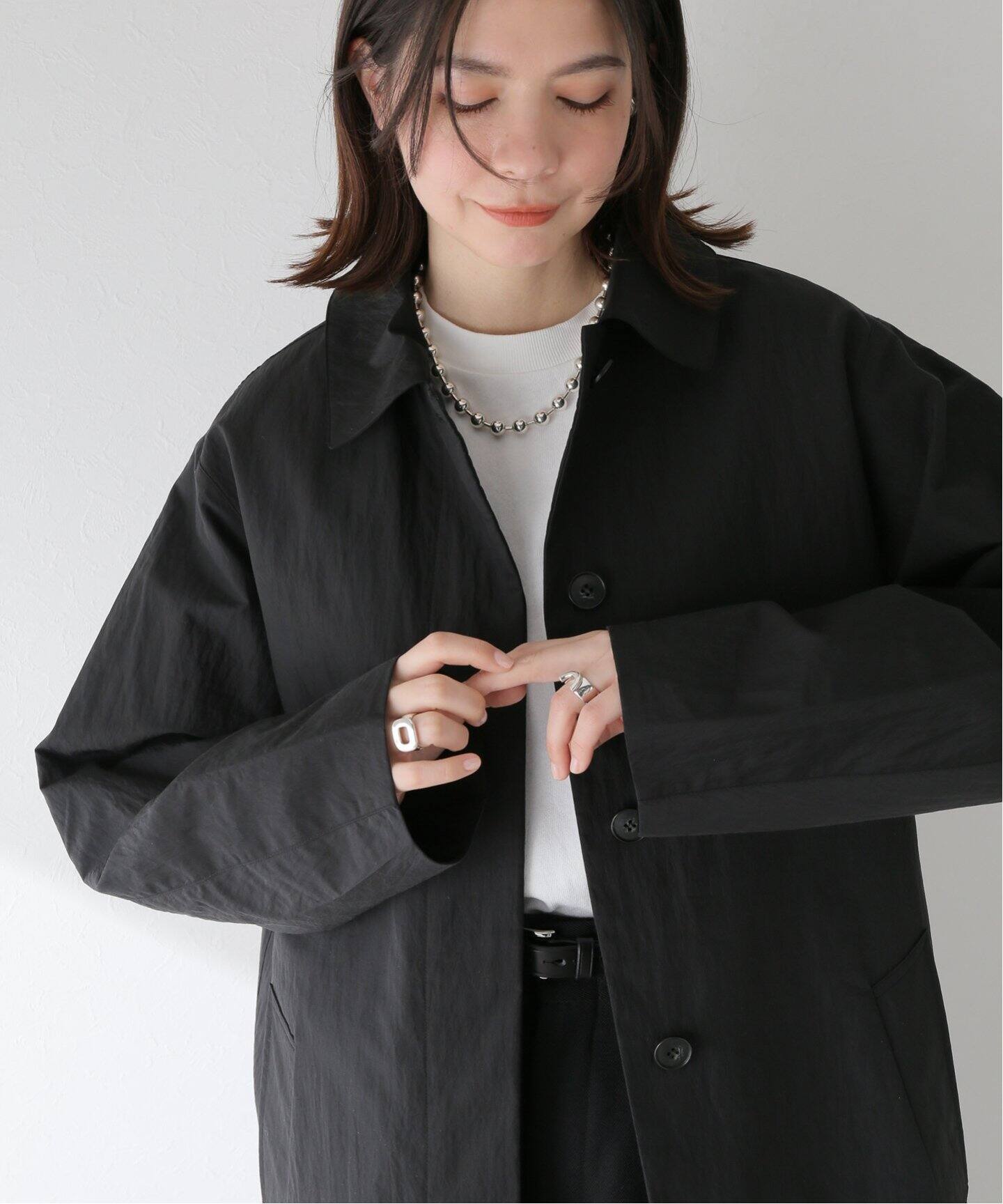 TODAYFUL / トゥデイフル】Soutiencollar Over Coat（ステンカラー 