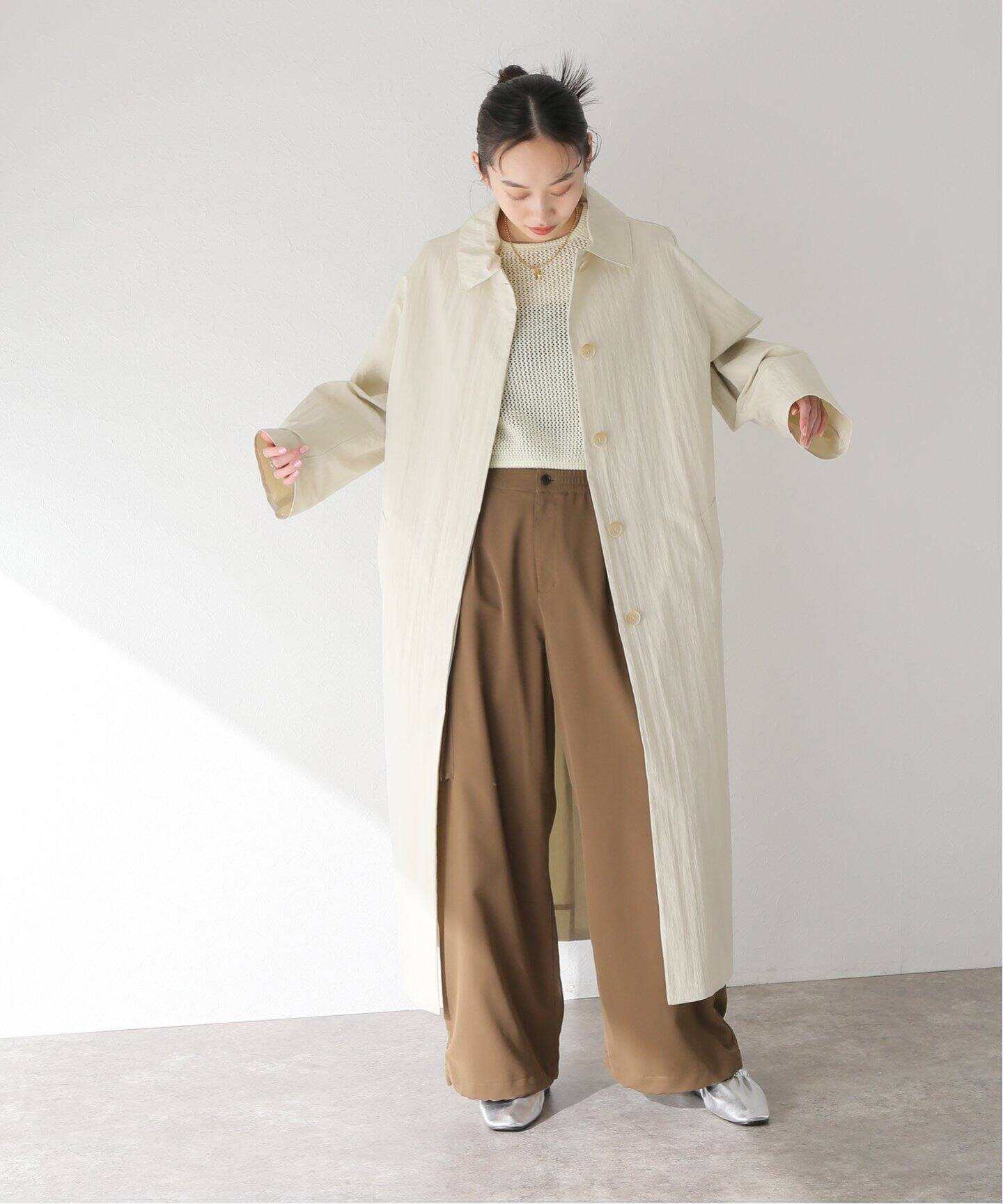 TODAYFUL / トゥデイフル】Soutiencollar Over Coat（ステンカラー  