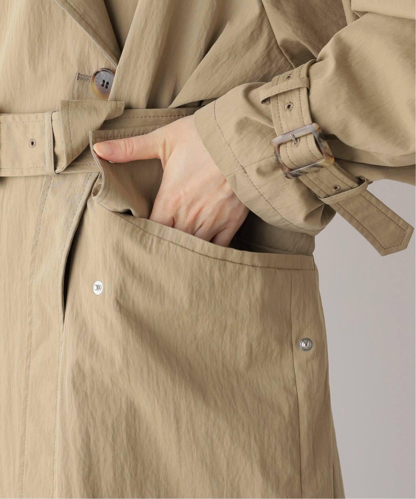 ETRE TOKYO リンクルトレンチコート（トレンチコート）｜BOICE FROM  