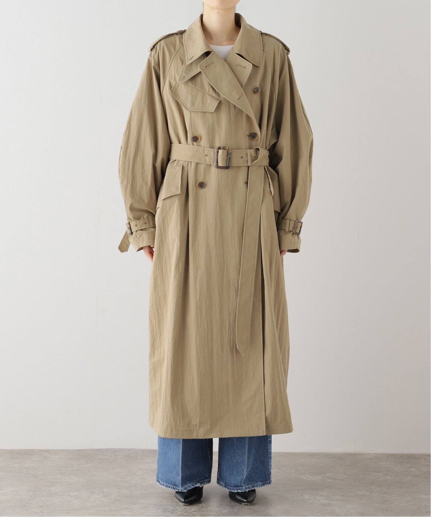 ETRE TOKYO リンクルトレンチコート（トレンチコート）｜BOICE FROM  