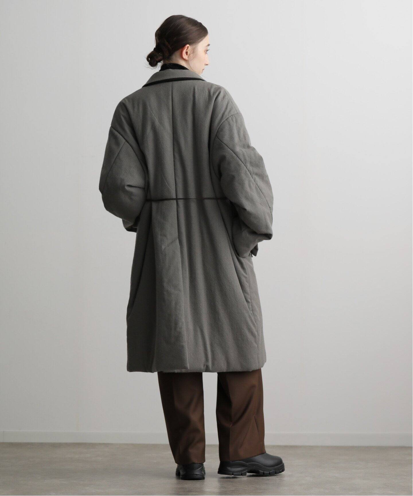 ポンティ Padded jacket 中綿入りジャケット ポンティ Padded jacket 中綿入りジャケット