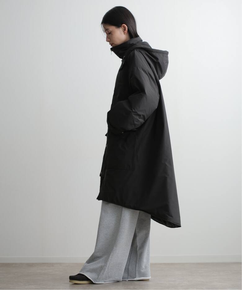anuke Hooded Coat 36 ブラック