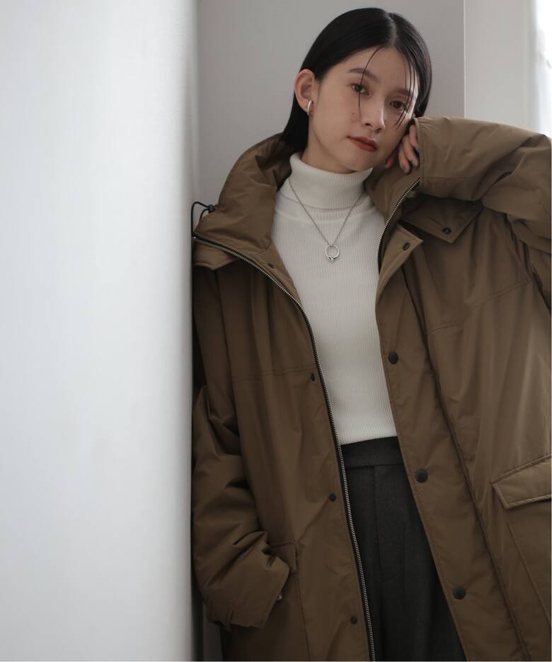anuke Hooded Coat 62420001（中綿・キルティング）｜BOICE FROM 