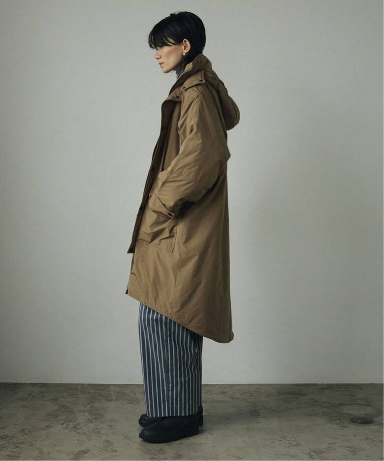 anuke Hooded Coat 62420001（中綿・キルティング）｜BOICE FROM  