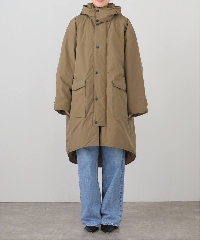 anuke Hooded Coat 62420001（中綿・キルティング）｜BOICE FROM 