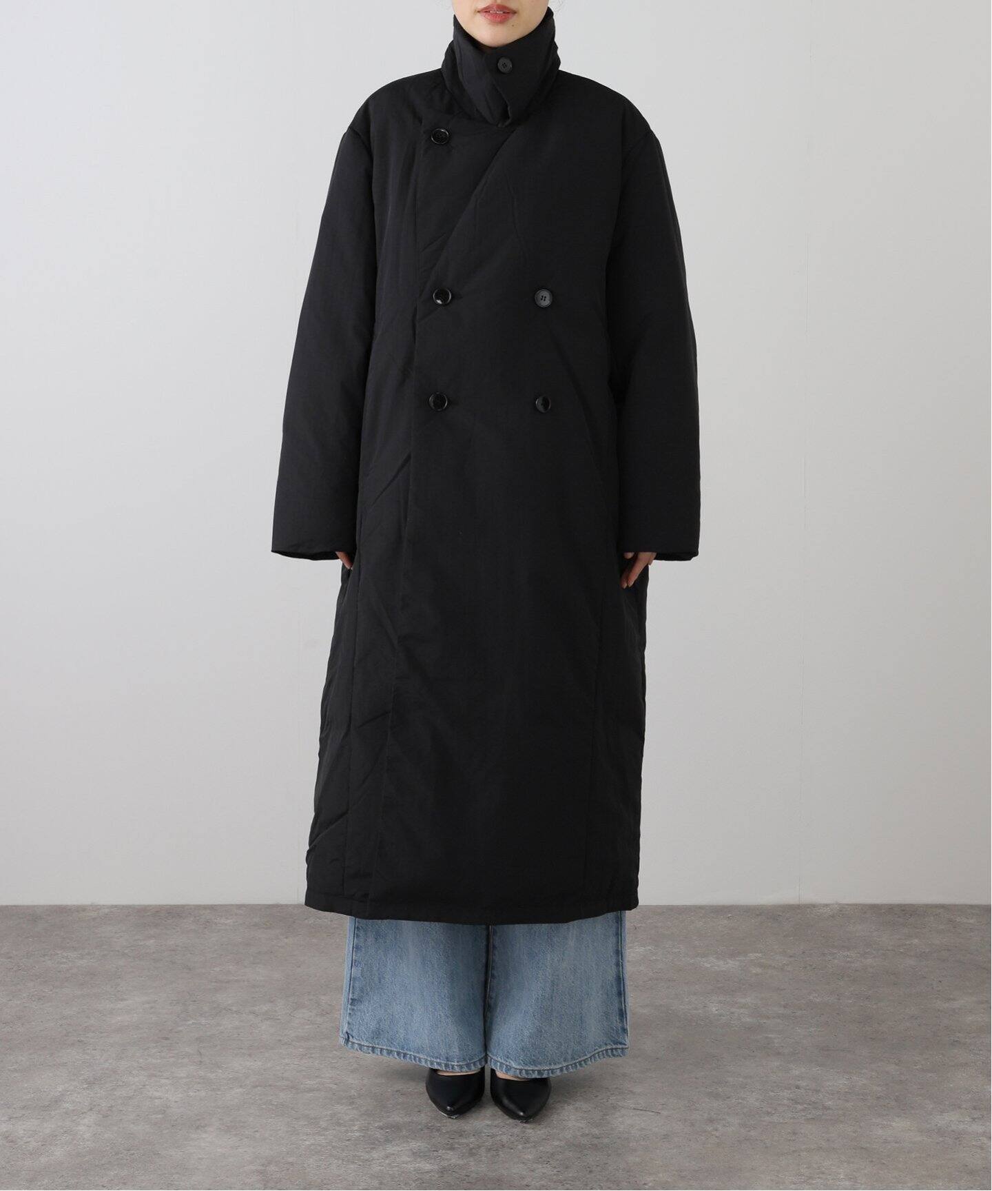anuke Standcollar Down Coat MK4804_242（ダウンジャケット）｜BOICE 